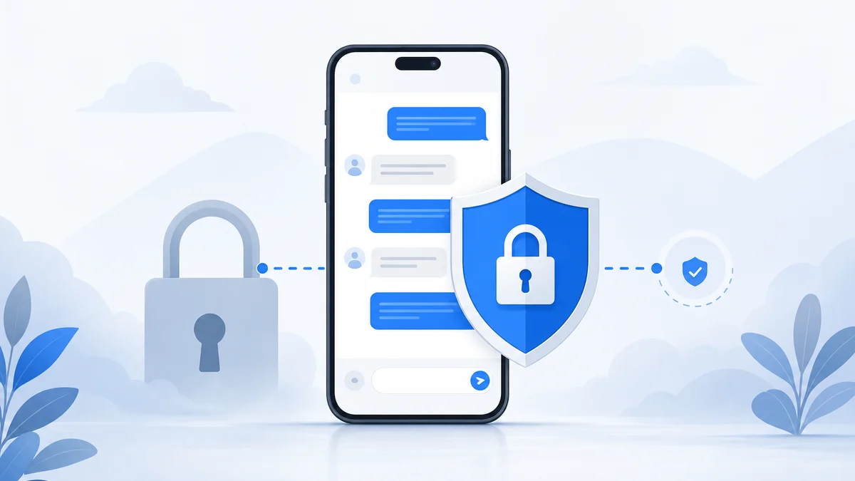 Telegram güvenlik ve gizlilik görseli