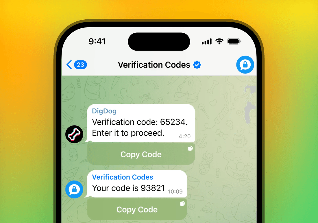 İki adımlı doğrulama — Telegram güvenlik